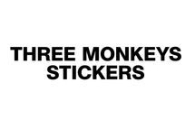 Three Monkeys Stickers